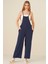 Fh Fashionhere 7019 Askılı Bahçivan Tulum - Lacivert 1