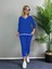 Fh Fashionhere Kadın Uzun Kollu Ribana Detay Viskon Iki Iplik Ikili Takım 1