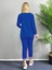 Fh Fashionhere Kadın Uzun Kollu Ribana Detay Viskon Iki Iplik Ikili Takım 2