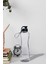 2li Cam Matara Seti 750 ml Cam Su Matarası 550 cc Ölçekli Cam Su Matarası Cam Suluk,waterfresh 3