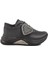 Siyah Simli Cırtlı Kız Çocuk Sneaker 7021086 F 1