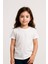 Unisex Çocuk %100 Pamuklu Bisiklet Yaka Basict-Shirt (3 Yaş - 7 Yaş) 2