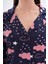 Pamuklu Düğmeli Bulut Baskılı Pijama Takımı 1