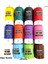 Kumaş Boyası, Canlı Renkler, Solmaz, Tişört, Çanta, Tekstil Boyası-Kahverengi 30ML-1 Adet 5
