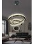 Bestof 3 Katlı Daire Taşlı Ledli Modern Avize 4