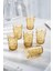 Akrilik Amber Tekli Kısa Bardak & Su Meşrubat Kahve Yanı Bardağı 400 ml ( Cam Değildir ) 4