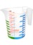 500 ml Renkli Dereceli Sert Plastik Mutfak Ölçü Kabı (4767) - BKS9538-9890 2