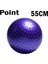 55CM Mor Tarzı Spor Yoga Topları Noktası Fitness Salonu Dengesi Fitball Egzersiz Pilates Egzersizi Dikenli Masaj Topu 55CM 65CM 75CM 85CM (Yurt Dışından) 1