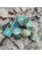NO.335 Tarzı Yeni Stil Galaxy Metal D&d Zar, Metal Dnd Zar, Çokyüzlü Metal Zar Seti, Rol Yapma Oyunu Için Mtg Pathfinder (Yurt Dışından) 1