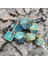 NO.335 Tarzı Yeni Stil Galaxy Metal D&d Zar, Metal Dnd Zar, Çokyüzlü Metal Zar Seti, Rol Yapma Oyunu Için Mtg Pathfinder (Yurt Dışından) 2