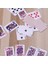 2 Takım Sevimli Minyatür Dollhouse 1:12 Mini Poker Oyun Kartları Ev Dekorasyon Oyuncaklar Mini Poker Kartı (Yurt Dışından) 3
