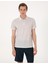 Erkek Bej Slim Fit Tişört 50306060-VR011 1