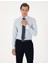 Erkek Açık Mavi Slim Fit Uzun Kollu Gömlek 50303339-VR003 4