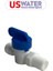 1/4 Dış Dişli 6 mm Quick Bağlantılı Ara Vana 2