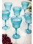 Akrilik Aquamarin Tekli Kadeh & Su Meşrubat Kahve Yanı Bardağı 300 ml ( Cam Değildir ) 5