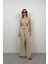 Fh Fashionhere Çapraz Bağlamalı Keten Crop 1
