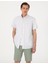 Erkek Haki Regular Fit Çizgili Kısa Kollu Gömlek 50307082-VR027 1