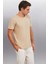 Conner Erkek Oversize Bej T-Shirt 1