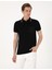 Erkek Siyah Slim Fit Tişört 50302631-VR046 3