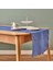 Marine Pamuklu Scallop Kenar Runner Mavi (50X150 Cm) 1