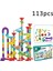 Dıy Construction Run Yarış Pisti Yapı Taşları Çocuklar 3D Labirent Top Rulo Oyuncaklar Noel Hediyesi 45/93/113/142PCS Setcolor: 113PCS (Yurt Dışından) 1