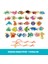 Montessori Ahşap Manyetik Balıkçılık Oyuncakları Bebek Karikatürü Marine Yaşam Biliş Balık Oyunları Eğitimi Ebeveyn-Çocuk Interactivecolor: 15 Pcs (Yurt Dışından) 1
