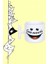 Good Mornıng Emoji Face Man Tasarım Baskılı Beyaz T Sap Kupa Bardak 1