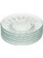 Elysia 6'lı Çay Tabağı Seti - Şeffaf - 13,2 cm 3