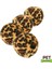 Trixie Leopar Desenli Top Kedi Oyuncağı 4 Adet 4 cm 2