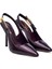 Sera Bordo Rugan Kadın Stiletto & Abiye 3