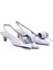 Sage Gri Rugan Kadın Stiletto & Abiye 3