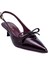 Fecal Bordo Rugan Kadın Stiletto & Abiye 3