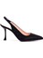 Sılvana Siyah Tekstil Kadın Stiletto & Abiye 1