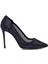Flake Siyah Tekstil Kadın Stiletto & Abiye 1