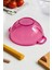 Akrilik Pembe Mini Pirinç Süzgeçi & Bakliyat Süzgeçi (3 Su Bardağı Ölçülü) 3