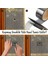 48 mm x 2 Metre Yapışkanlı Sineklik Tülü Tamir Bandı Yırtık Kopmuş Delik Fiber Tül Yapıştırma Gri 2