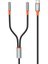 Aux Audio Kablo 2in1 Type-C To 3.5mm Dönüştürücü XO-NB-R269B 1
