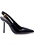 Sera Siyah Rugan Kadın Stiletto & Abiye 1