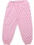 Kız Çocuk Pembe Yıldız Baskılı 2'li Pijama Takımı 4