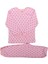 Kız Çocuk Pembe Yıldız Baskılı 2'li Pijama Takımı 5