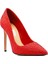 Volla Kırmızı Tekstil Kadın Stiletto & Abiye 3