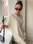 Kadın Balance Baskılı Pamuklu Oversize T-Shirt 3