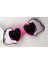 Pembe Renk Kalp Şekilli El Figürlü Parti Gözlüğü 21X8 cm - 1OL8324-6950 1