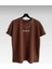 Yeni Sezon Brooklyn Baskılı 3’lü Paket Oversize Tshirt Beyaz-Kahve-Gri 2