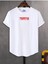 TR4PSTAR Baskılı Oval Kesim Slim 2li T-Shirt Ikili Set 4