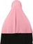 Hazır Türban Peçeli Pratik Eşarp Tesettür Nikaplı Hijab - Namaz Örtüsü Sufle (Xl) - Koyu Pembe 7