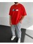 Yeni Sezon Erkek - Kadın Oversize Bmw Baskılı T-Shirt 1