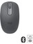 M196 Bluetooth Kablosuz Kompakt Pc ve Mac ile Uyumlu Mouse - Siyah 2