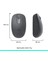 M196 Bluetooth Kablosuz Kompakt Pc ve Mac ile Uyumlu Mouse - Siyah 7