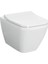 Integra Square Kare Rim-Ex Asma Klozet + Slim Duroplast Yavaş Kapanan Klozet Kapağı Set 4
